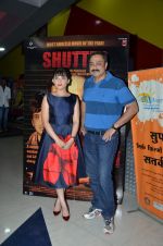 Sachin Khedekar, Sonalee Kulkarni at Shutter film premiere on 3rd July 215